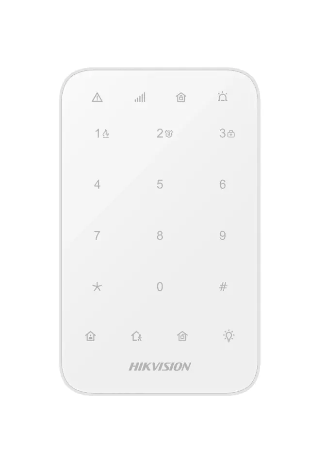 Hikvision DS-PK1-E-WE - Kablosuz Tuş Takımı (Keypad)
