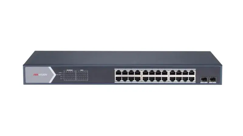 Hikvision DS-3E1526P-SI - 24 Port Gigabit Akıllı POE Switch