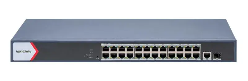 Hikvision DS-3E1526P-EI/M - 24 Port Gigabit Akıllı PoE Switch