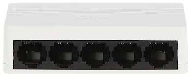 Hikvision DS-3E0105D-E - 4 Port Yönetilemez Network Switch