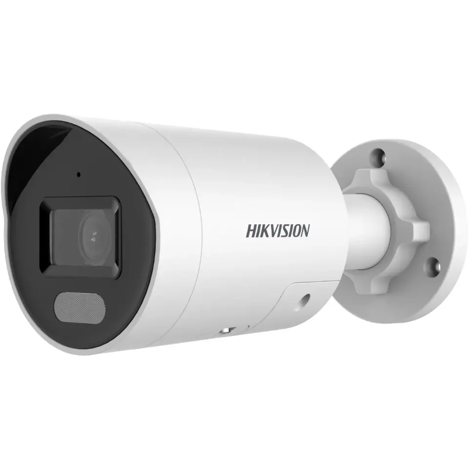 Hikvision DS-2CD2047G2-LU/SL - 4MP ColorVu IR Bullet IP Kamera 40 Metre IR (Dahili Sesli Uyarı Alarmı)